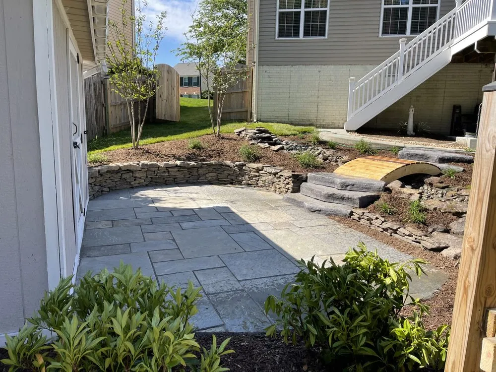 Affordable landscape design with custom design in Silver Spring, MD by LC Landscaping