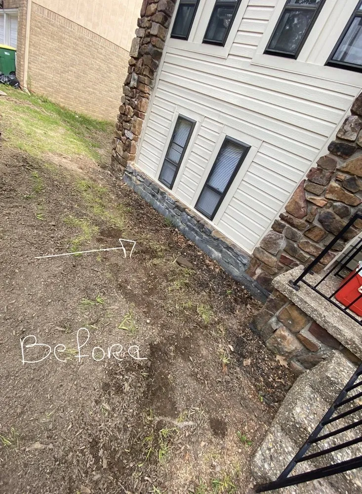 Top-rated landscape installation in Little Rock, AR by Lc lawn and landscape