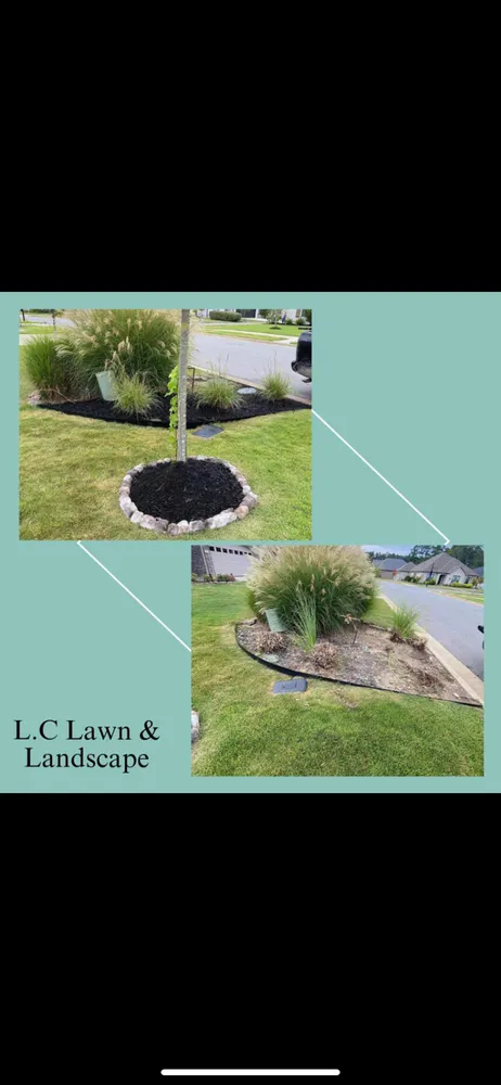 Top-rated landscape installation in Little Rock, AR by Lc lawn and landscape