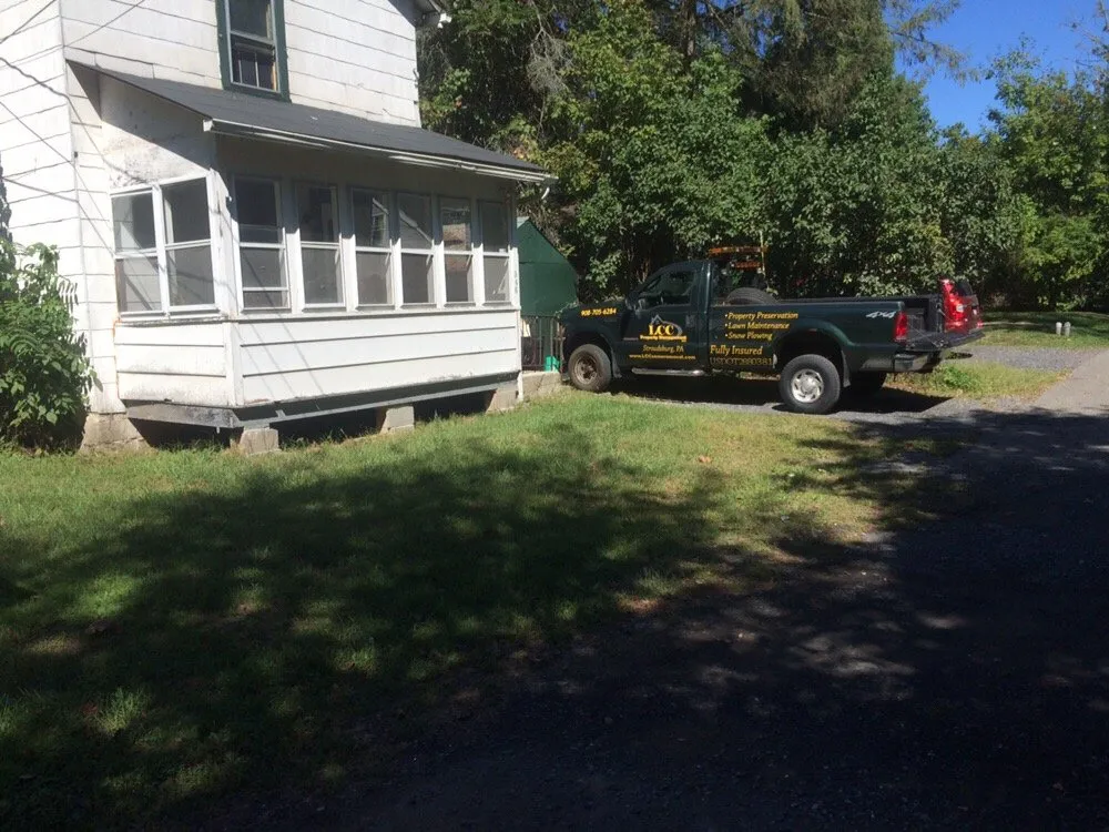 Professional landscape installation for residential properties in Stroudsburg, PA by LCC Home Management