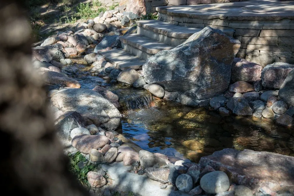 Custom garden landscaping in Peyton, CO - LCM Landscape & Design