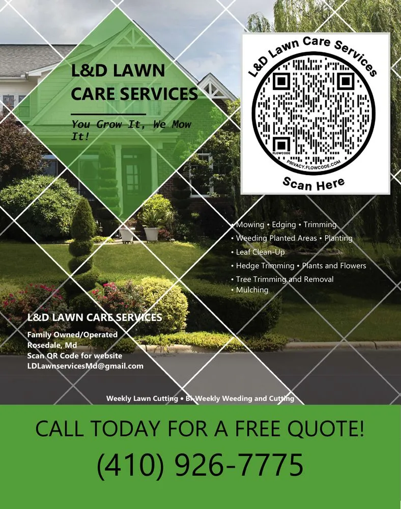 Professional outdoor landscaping in Baltimore, MD - L&D Lawn Care Services