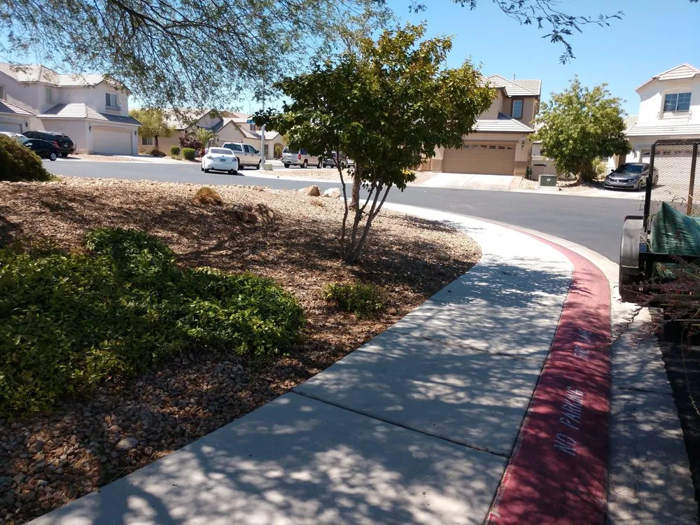 Professional landscape installation for residential properties in North Las Vegas, NV by LDI Grounds Mgmt