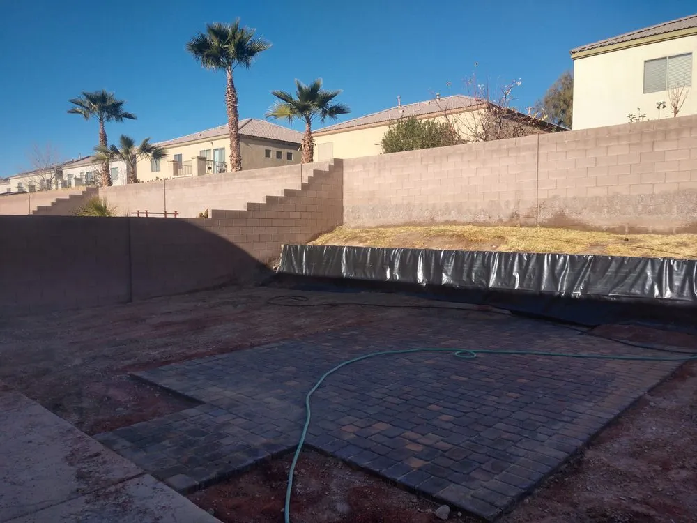 Reliable yard cleanup service for homes in North Las Vegas, NV by LDI Grounds Mgmt