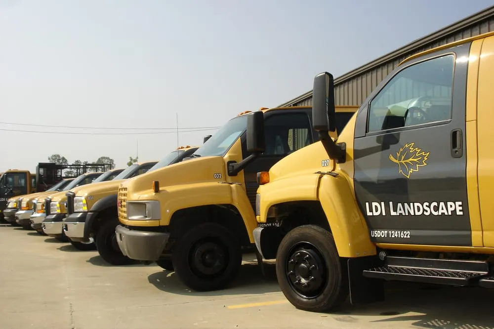 Professional lawn care service with custom design in Bonaire, GA by LDI Landscape