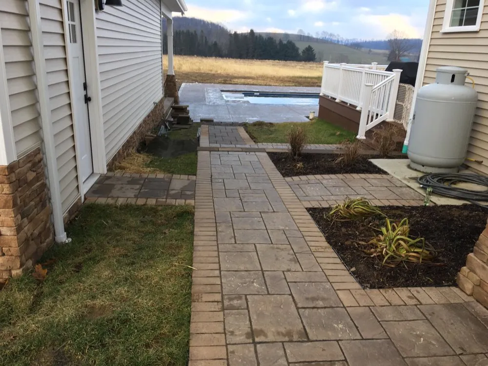 Local outdoor landscaping for homes in White Oak, PA by LDK Excavating And Landscape Design