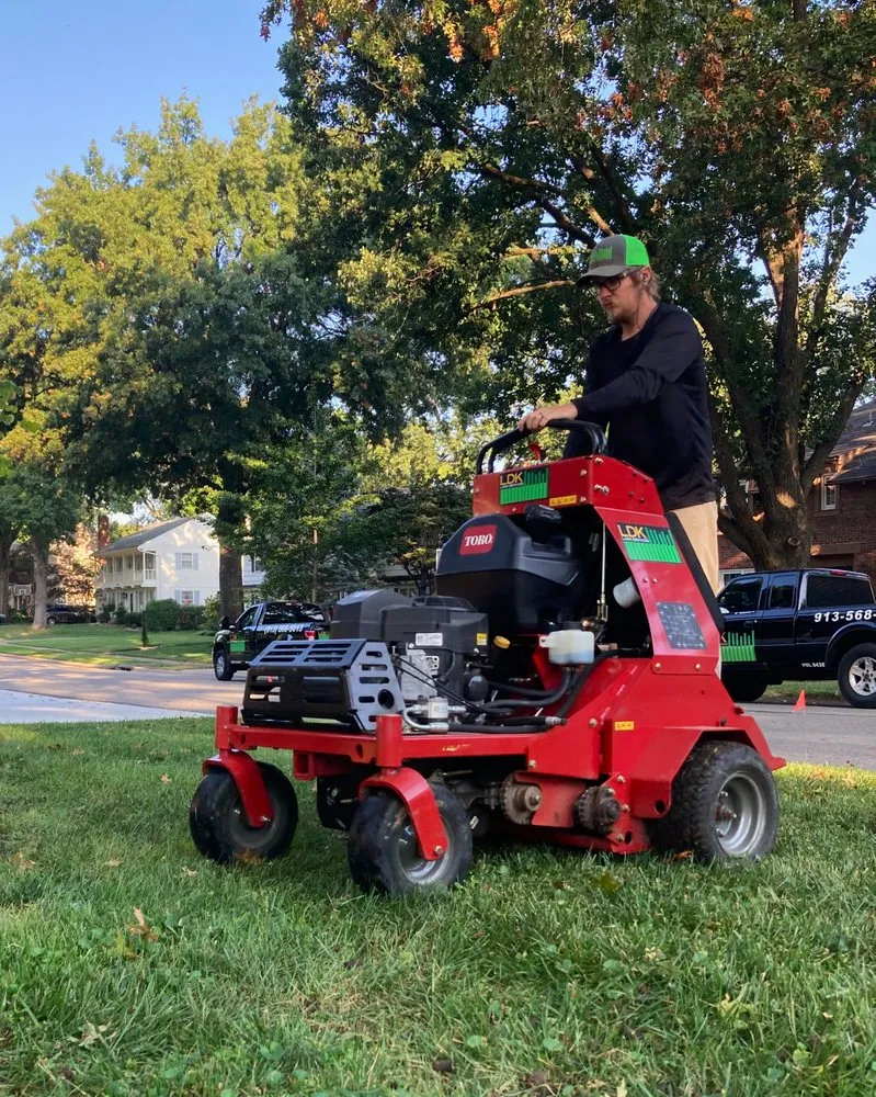 Professional outdoor landscaping in Overland Park, KS - LDK Lawn Services