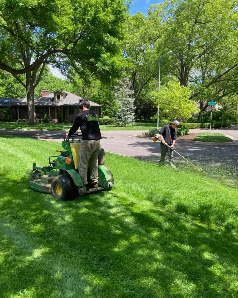Custom garden landscaping for outdoor upgrades across Overland Park, KS - LDK Lawn Services