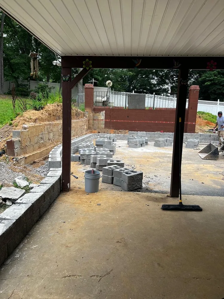 Local landscape installation in Henrico, VA by LDL Services