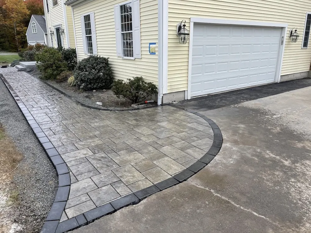 Affordable landscape installation with custom design across Lunenburg, MA - LDR Excavating & Landscaping
