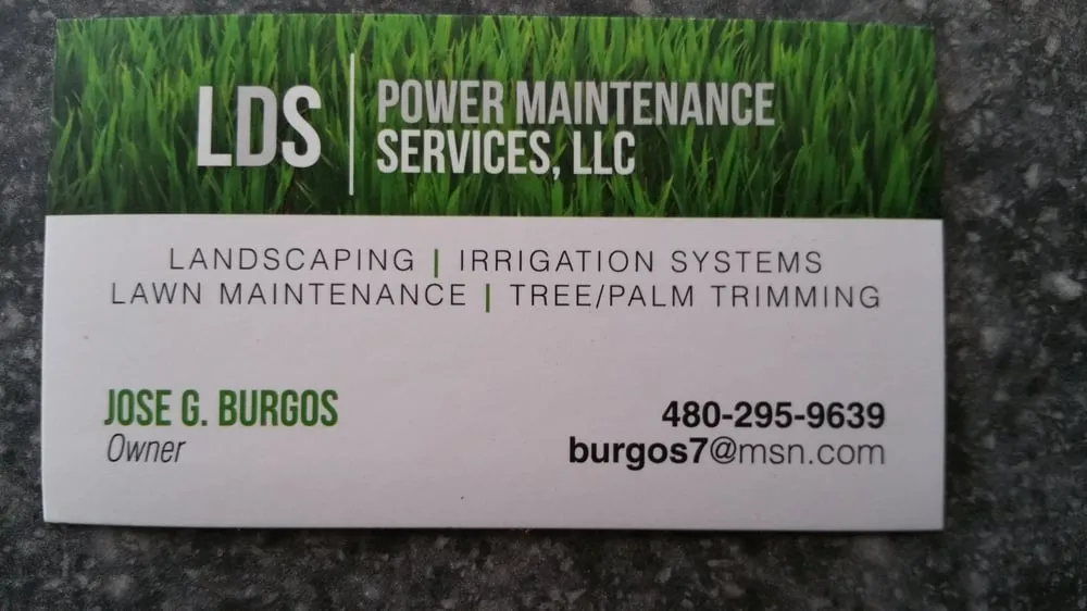 Professional landscape installation with custom design in San Tan Valley, AZ by LDS Power Maintenance Services