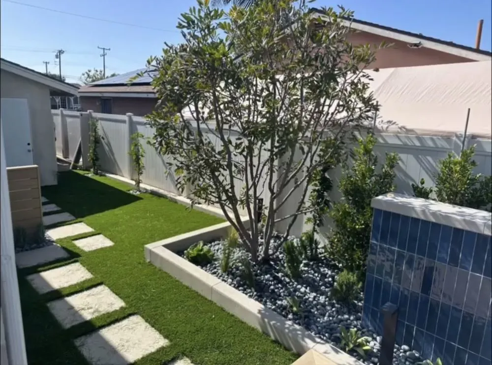 Custom landscape installation experts serving Costa Mesa, CA - L&E Landscape Solutions