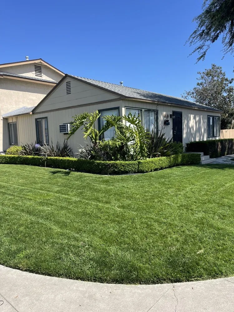 Expert lawn mowing service for outdoor upgrades in Costa Mesa, CA by L&E Landscape Solutions