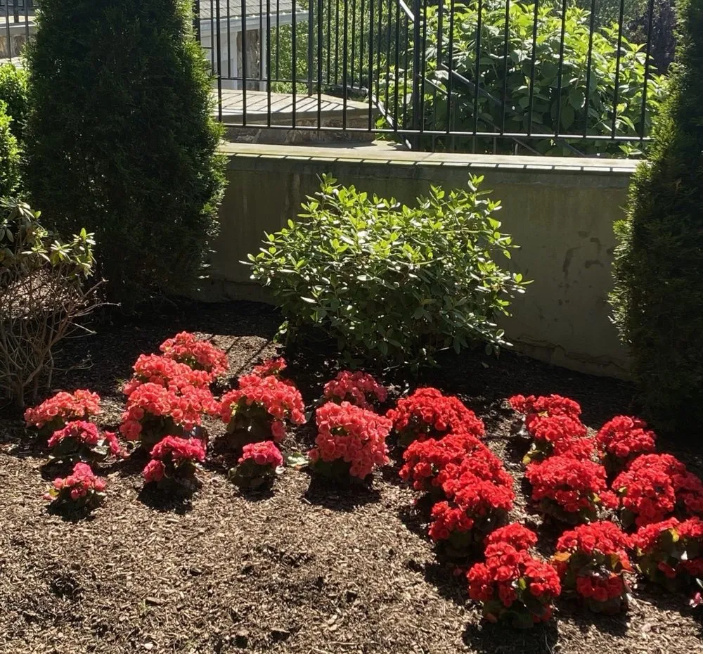Custom landscape installation in White Plains, NY - LE Landscaping Services