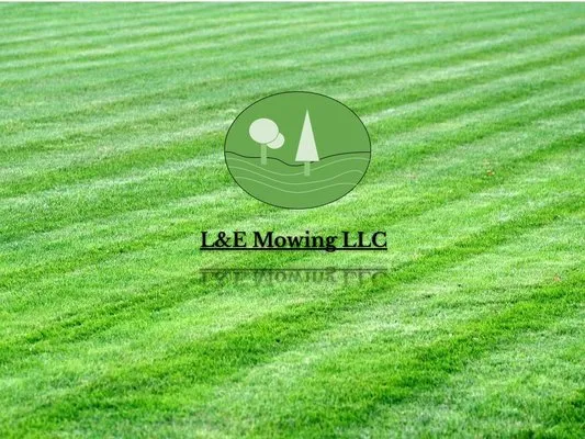 L&E Mowing Logo
