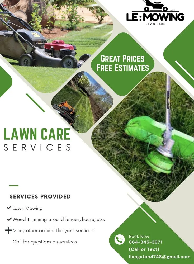 Affordable garden landscaping in Pauline, SC by LE Mowing