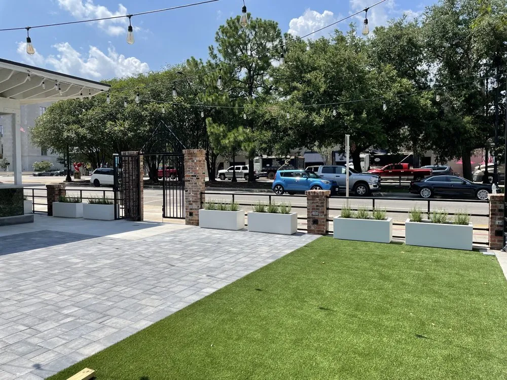 Reliable yard maintenance for beautiful yards in Pensacola, FL by Le-Scape Landscape Design