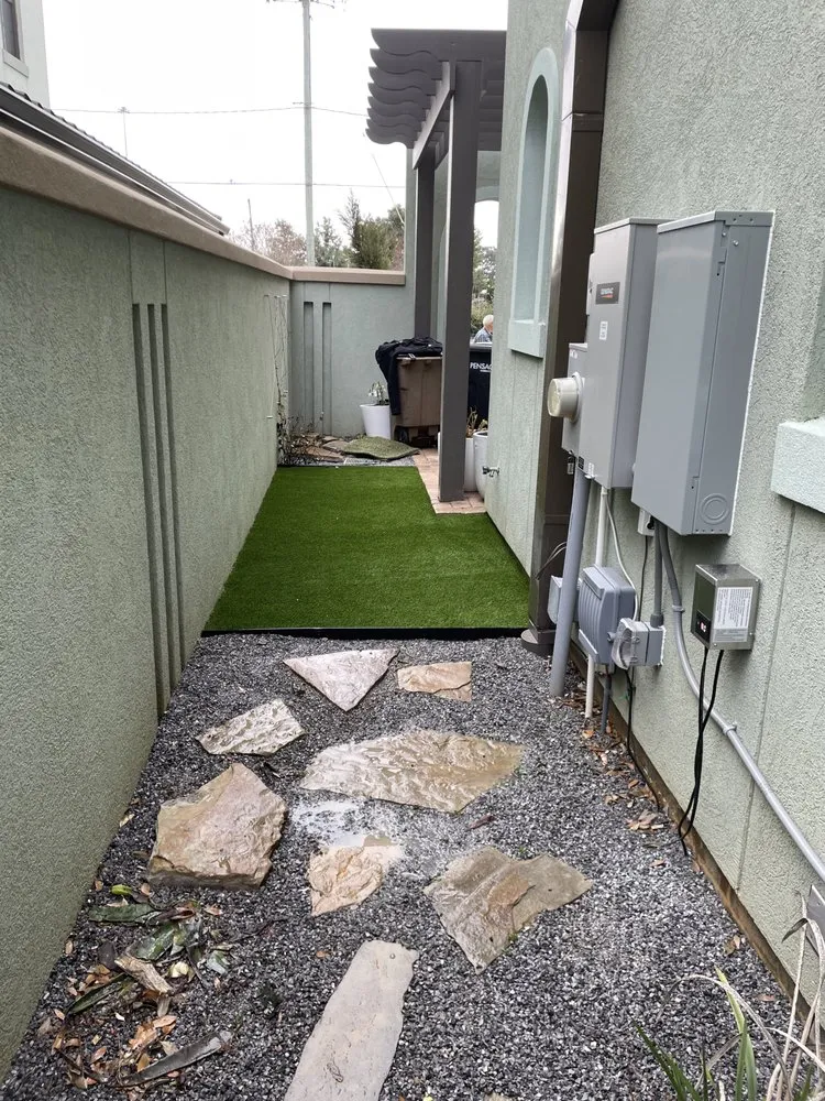 Custom outdoor landscaping for outdoor upgrades in Pensacola, FL by Le-Scape Landscape Design