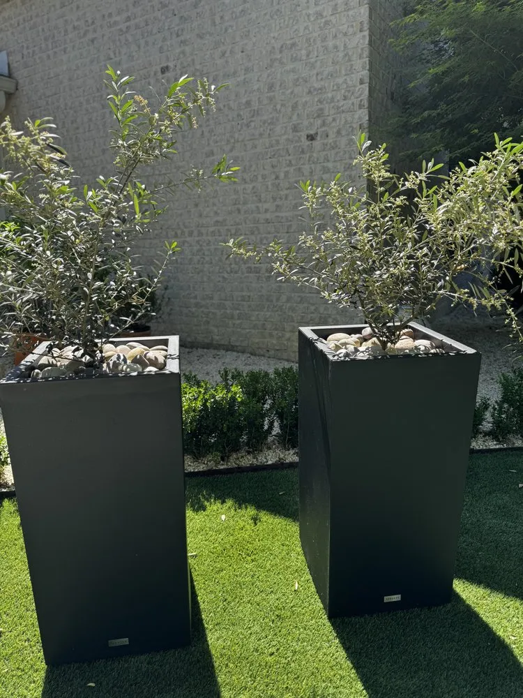 Custom landscape installation in Pensacola, FL by Le-Scape Landscape Design