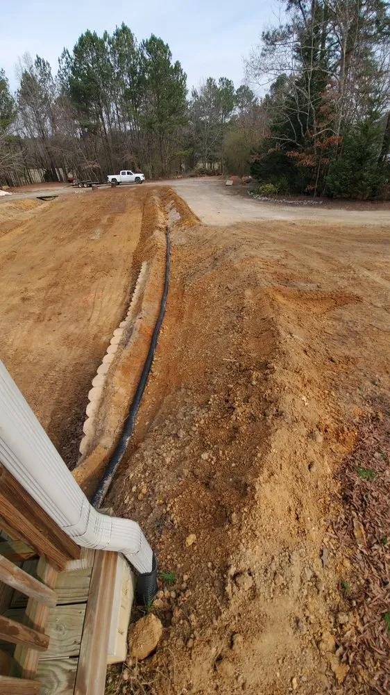 Reliable landscape installation in Dallas, GA by Leading Edge Grading and Construction