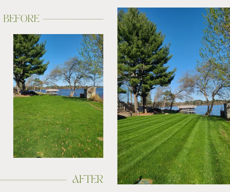 Affordable lawn mowing service in Cadott, WI by Leading Edge Lawn Care