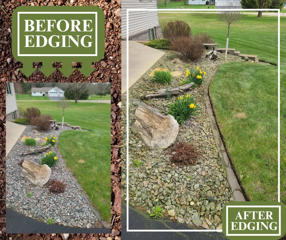 Expert landscape installation in Cadott, WI - Leading Edge Lawn Care