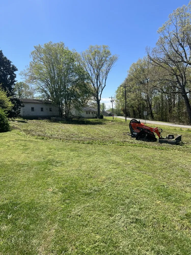 Custom residential landscaping with custom design across Landrum, SC - Leaf & Blade Landscaping