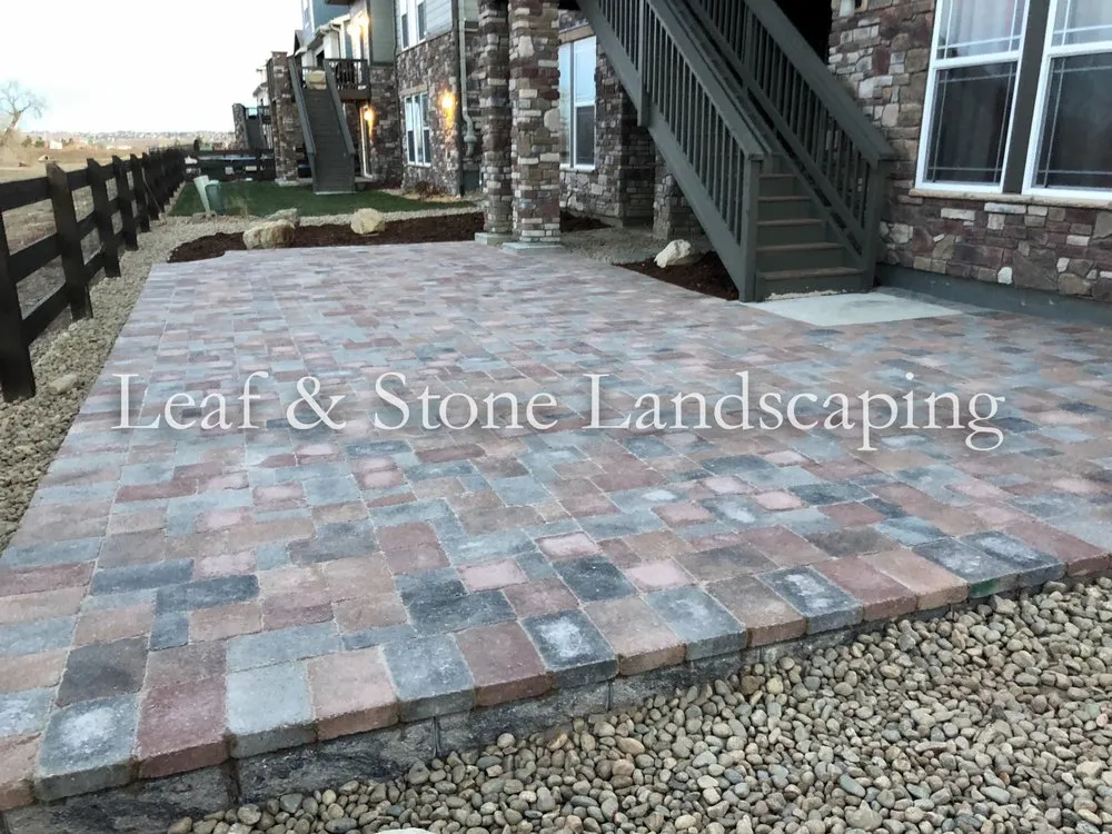 Custom landscape installation in Thornton, CO - Leaf & Stone Landscaping