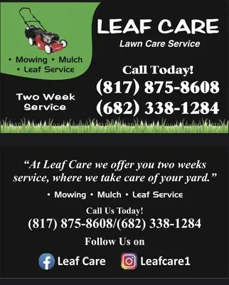Leaf Care Logo