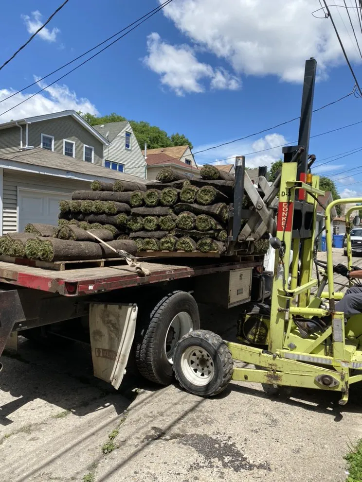 Affordable landscape installation for year-round maintenance in Chicago, IL by Leaf Green Lawn Care