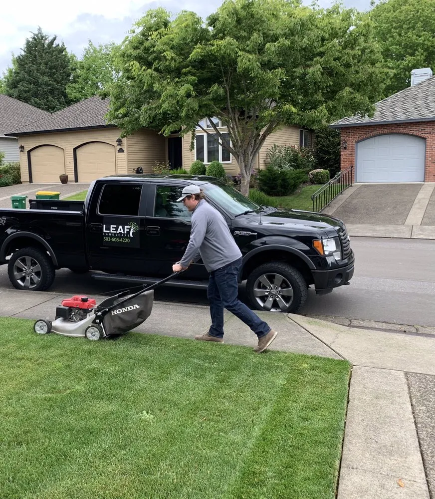 Trusted lawn mowing service for outdoor upgrades across Portland, OR - Leaf Landscape