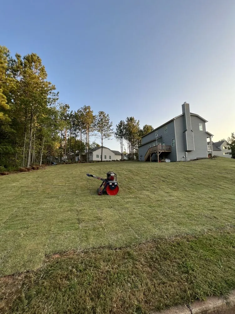 Trusted landscape installation for beautiful yards in Dallas, GA by LEAF Landscaping