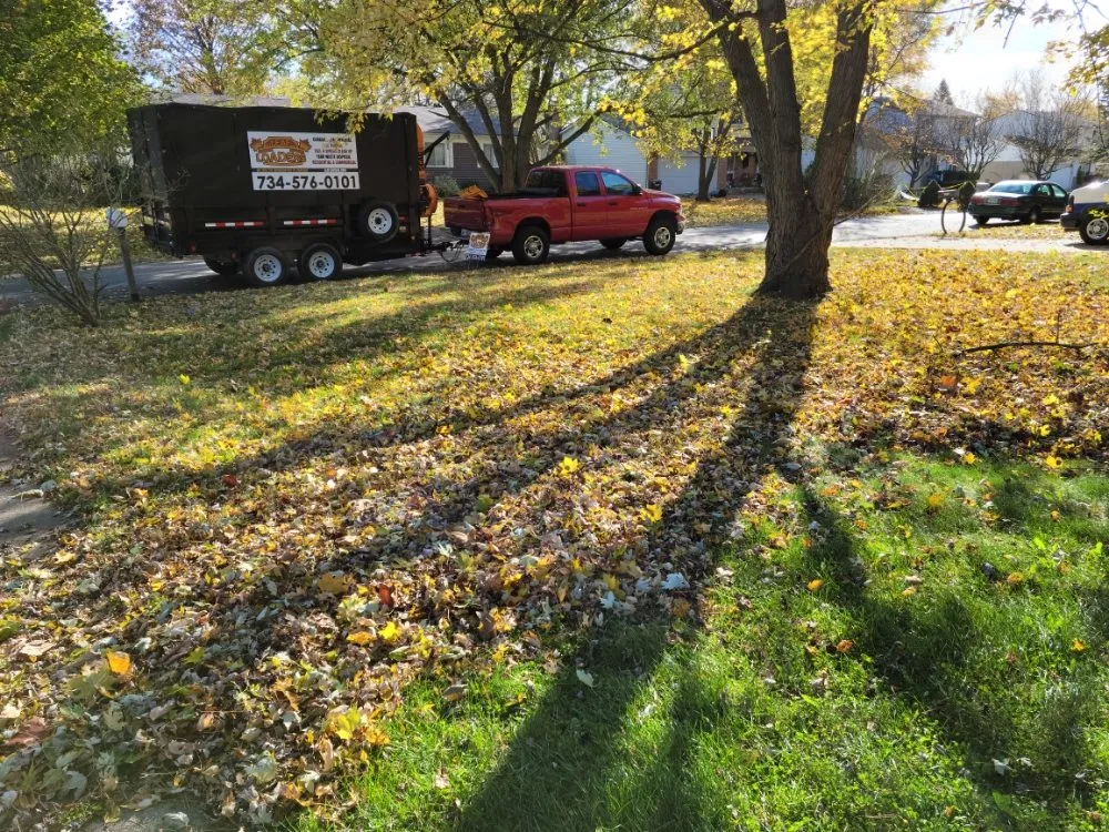 Professional lawn mowing service in Ann Arbor, MI by Leaf Loaders