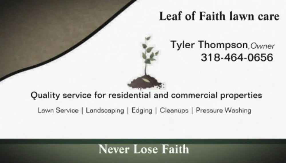 Top-rated residential landscaping experts serving Shreveport, LA - Leaf Of Faith lawn care