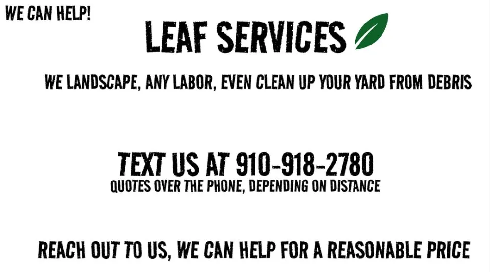 Custom lawn mowing service in Lillington, NC by Leaf Services