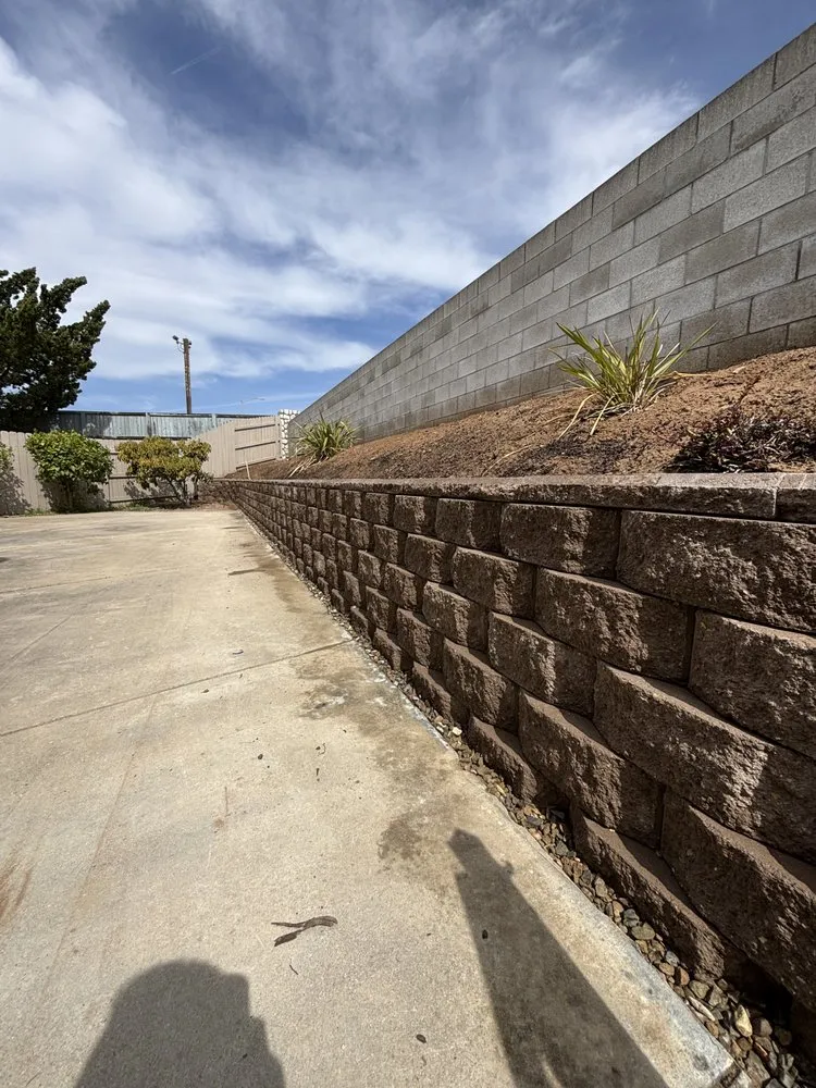 Affordable landscape installation in Santa Maria, CA by Leafstone Landscape