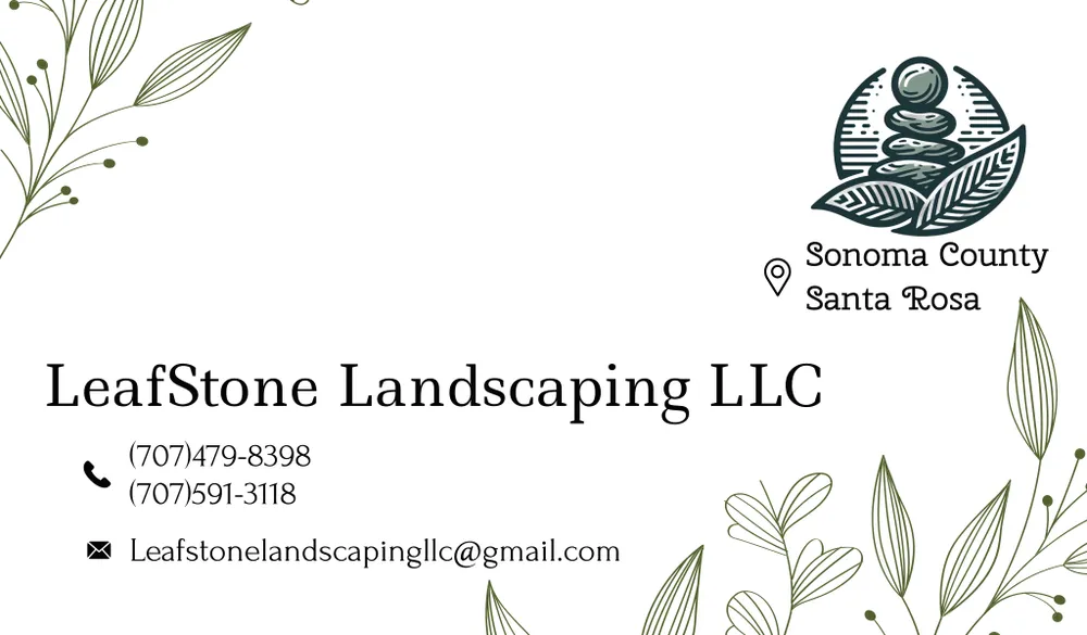 Custom lawn care service in Santa Rosa, CA - Leafstone Landscaping