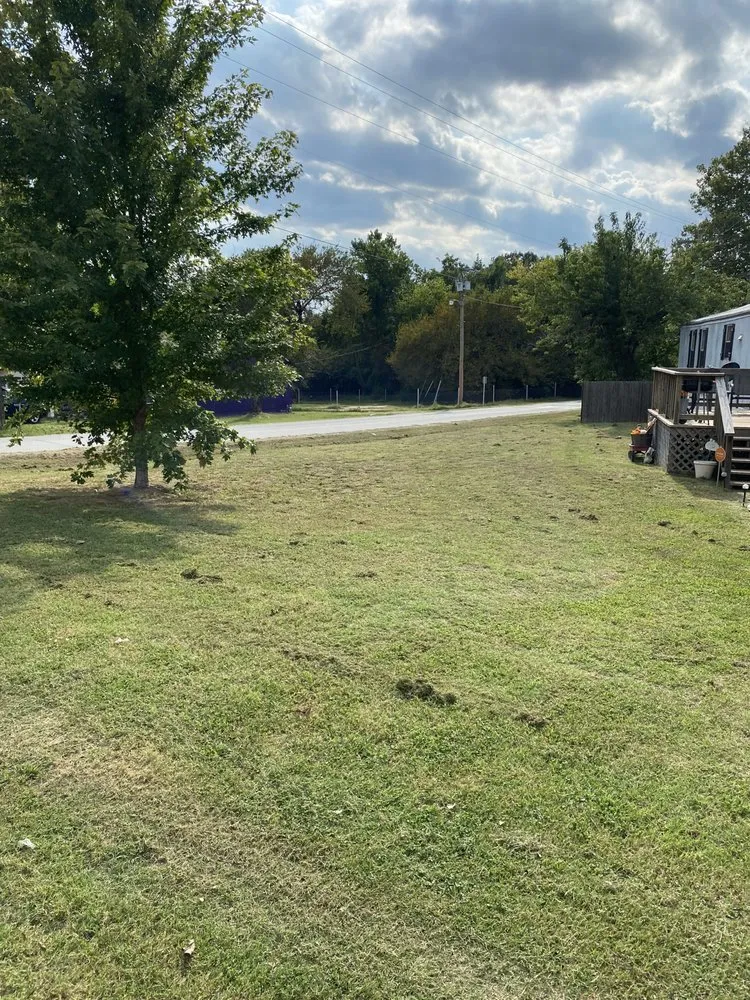 Affordable lawn mowing service near you in Davenport, OK by Leaftys Grass Cuttin