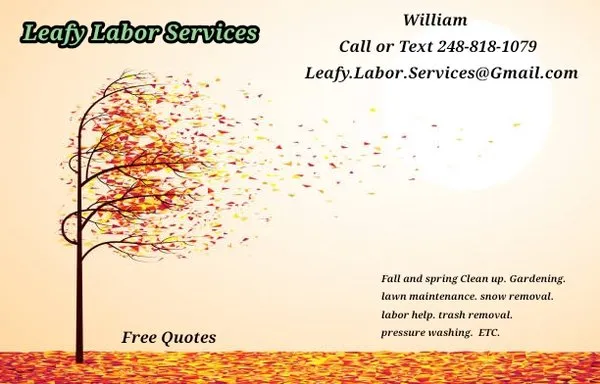 Leafy Labor Services Logo