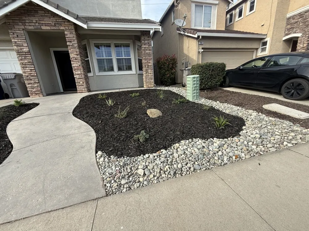 Custom landscape installation for beautiful yards across Elk Grove, CA - Leafy Landscape