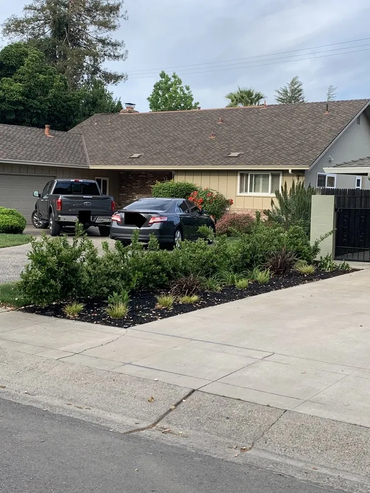 Custom garden landscaping in Foster City, CA by Leak Pro