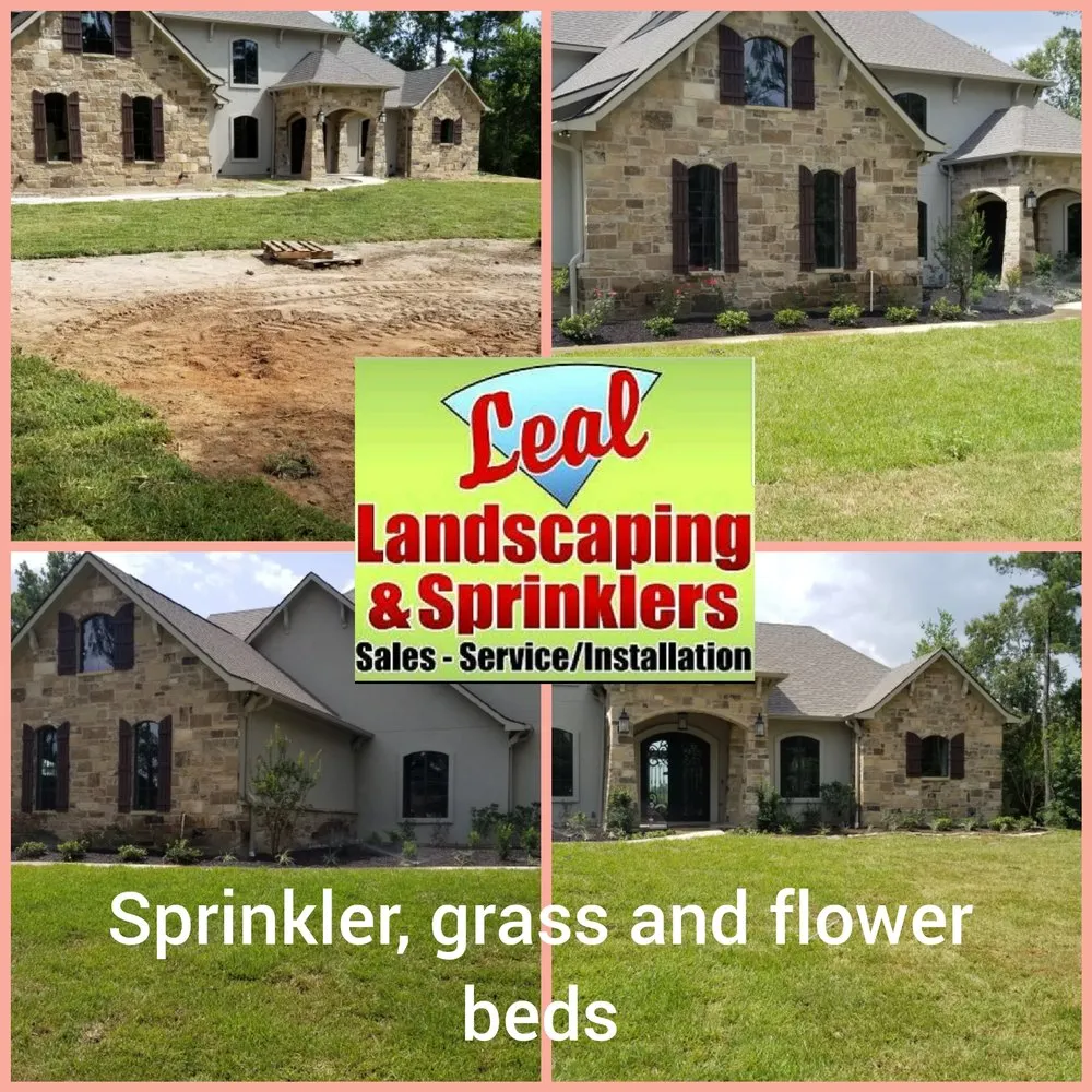 Professional landscape installation in Lufkin, TX - Leal Landscaping & Sprinklers
