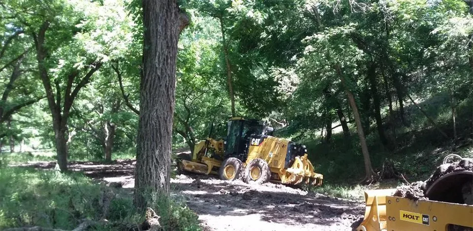 Local outdoor landscaping in Weatherford, TX - Leal’s Excavation