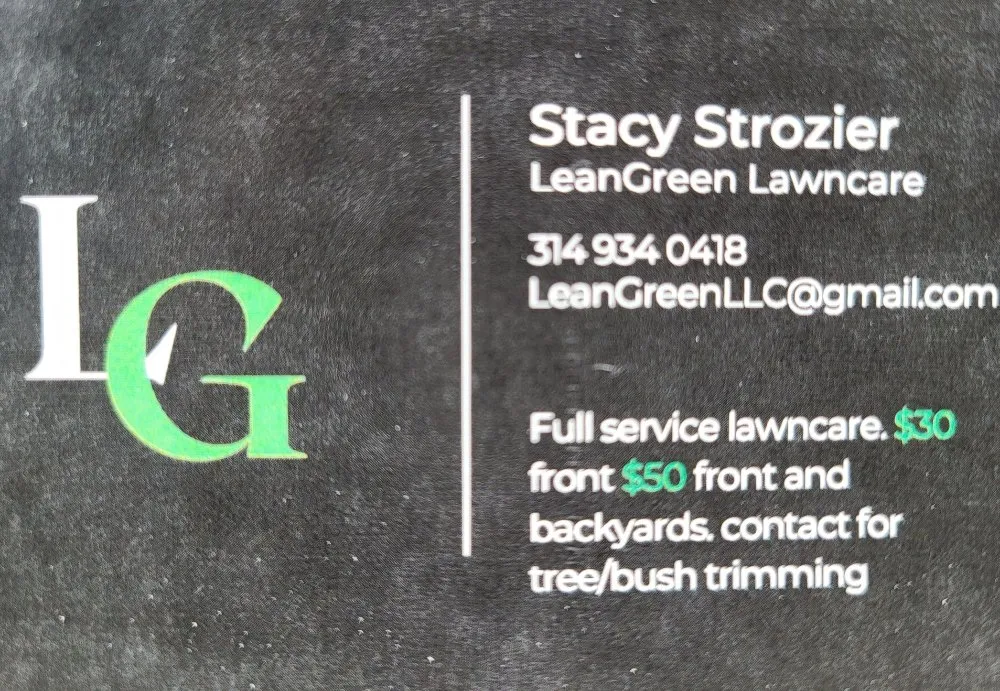 Affordable lawn mowing service for homes across Florissant, MO - Lean Green