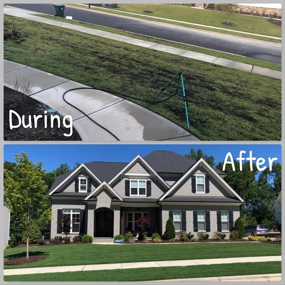 Affordable lawn care service for homes across Fuquay-Varina, NC - Leapfrog Landcare