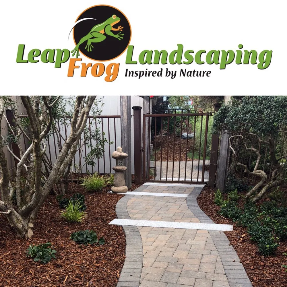 Custom landscape installation in Olympia, WA by LeapFrog Landscaping