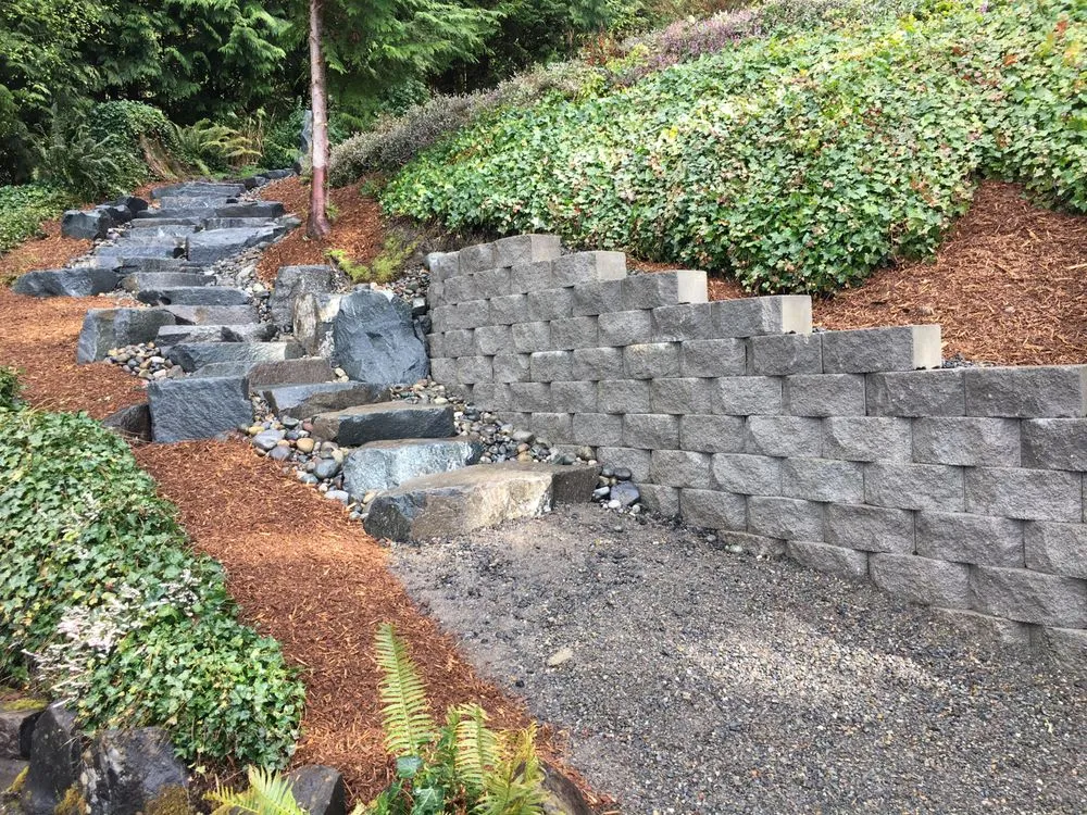 Custom landscape design for outdoor upgrades in Olympia, WA by LeapFrog Landscaping