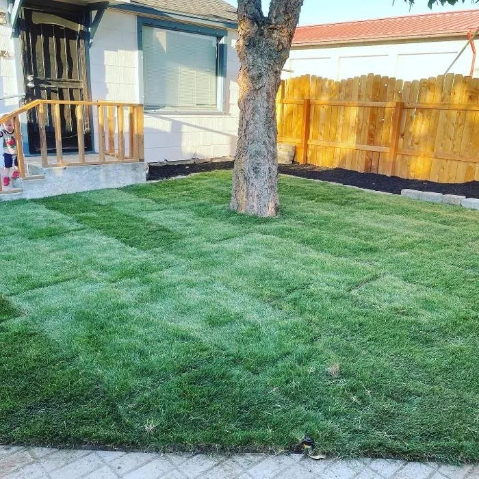 Custom outdoor landscaping in Sweet, ID by Leatherneck Landscaping