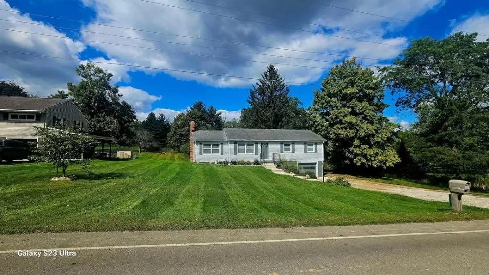 Affordable lawn mowing service for residential properties in Mansfield, OH by Leatherneck Lawn and Landscape