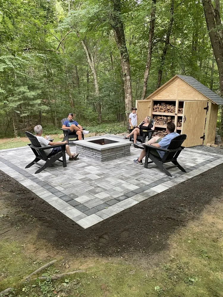 Affordable residential landscaping for beautiful yards in Milford, MA by Leaves Landscaping